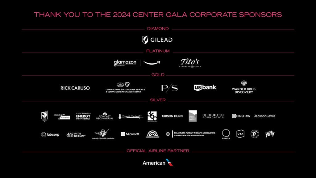 Gala Sponsors
